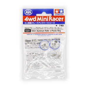 Rollers in Alluminio 19mm con Anello in Plastica