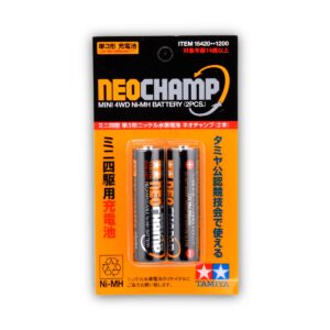 Batterie Ricaricabili Neochamp Ni-MH – Set 2 pezzi