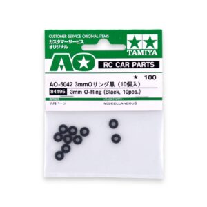 Ricambio O-Ring 3mm Nero – Set 10 pezzi